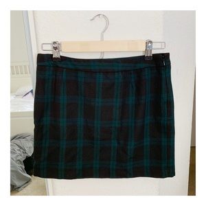 Gap Plaid Mini Skirt